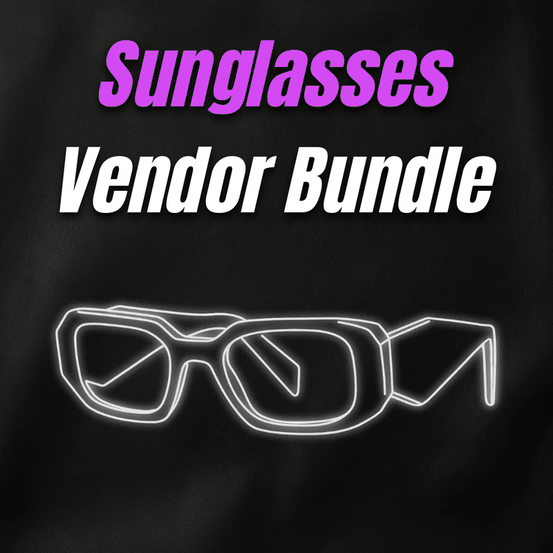 SUNGLASSES VENDOR BUNDLE