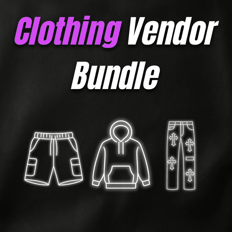 CLOTHING VENDOR BUNDLE